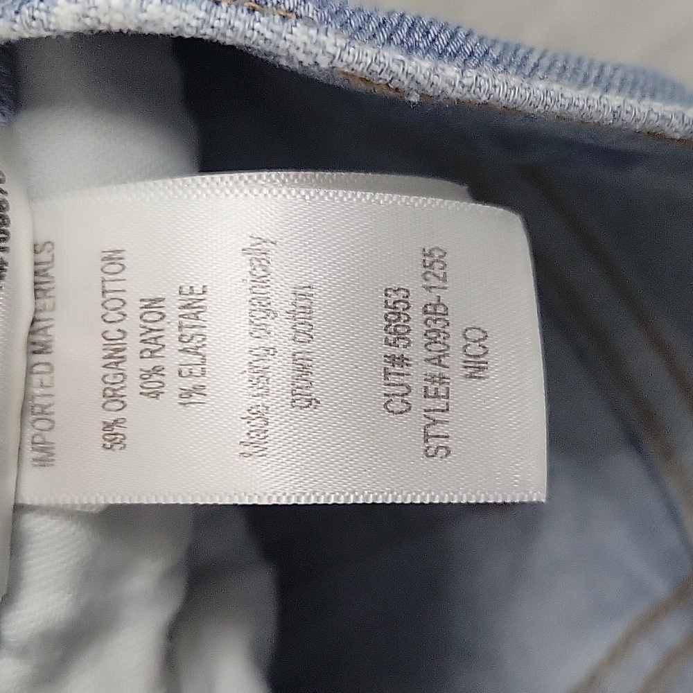 Agolde Nico Button-fly Jeans Size 24 - Picture 5 of 12